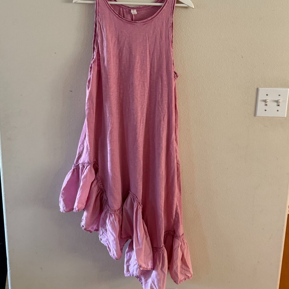 Asymmetrical Babydoll Dress